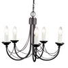 Żyrandol Carisbrooke (CB5-BLACK) - Elstead Lighting