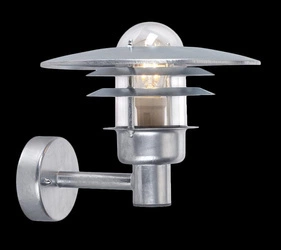 Kinkiet zewnętrzny LARVIK 690 GALVANIZED E27 LED 9W Norlys