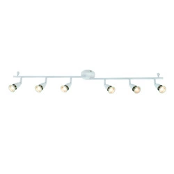 Lampa sufitowa Amalfi 6lt bar white 35W (61002) - Saxby