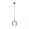 PENDANT E27 MAX 40W GLASS BLUE (22034 Zambelis) - Zambelis