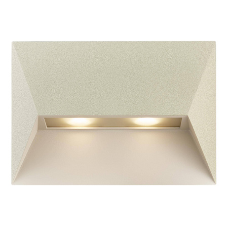 Lampa ścienna PONTIO Nordlux GU10 2X25W Aluminium Beżowy