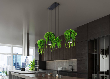 Lampa wisząca KUKKIA czarna (TH.004CZ) - Thoro Lighting