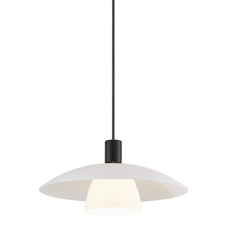 Lampa wisząca VERONA Nordlux E27 40W Szkło Czarny