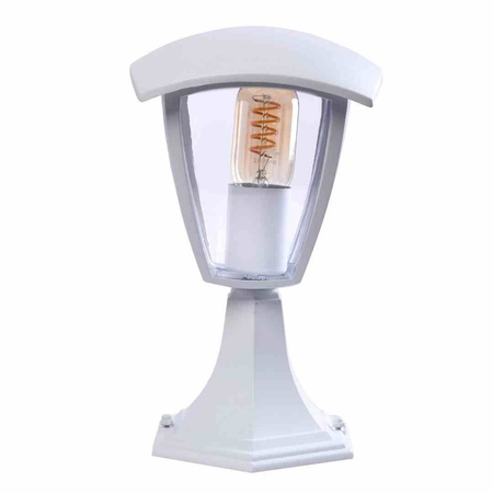 Lampa ogrodowa stojąca FOX WHITE 1xE27 Mała (EKO3513) - Eko-Light