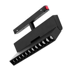 Lampa z diodami do szyn magnetycznych łamana 12W 3000K DDCX-GDZD12 - DomenoLED