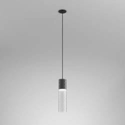 Lampa Wisząca MODERN GLASS Tube LED G/K Kol. Złoty 4000K TR (59833-M940-D9-00-19) - AqForm