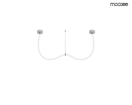 MOOSEE lampa wisząca LASSO 200 Smart      srebrna (MSE15011004401) - Moosee
