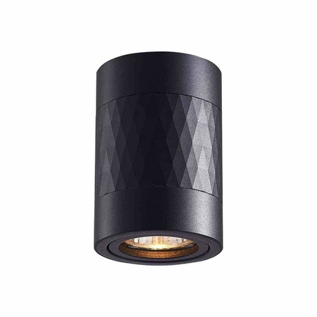 Bima Arte Round Black 1xGU10 (ML7687) - ECO-LIGHT