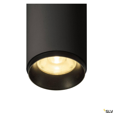 NUMINOS® SPOT PHASE M, wewnętrzna oprawa sufitowa natynkowa LED, czarna/czarna 3000 K 36° (1004203) - SLV