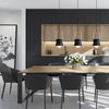 PENDANT 1L BLACK-WOOD (18192 Zambelis) - Zambelis