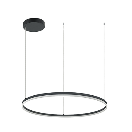 84W LED PENDANT LIGHT 84W 3000K  ALUMINUM & ACRYLIC 3000K DIMMABLE DOWN LIGHT BLACK (20264 Zambelis) - Zambelis