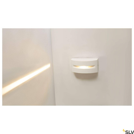 OUT-BEAM FRAME CW, zewnętrzna lampa sufitowa natynkowa i naścienna LED, biała, 3000 K (1003519) - SLV