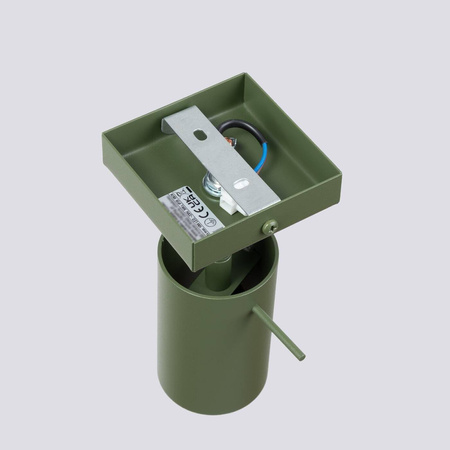 Kinkiet RING zielony oliwkowy (SL.1500) - Sollux Lighting