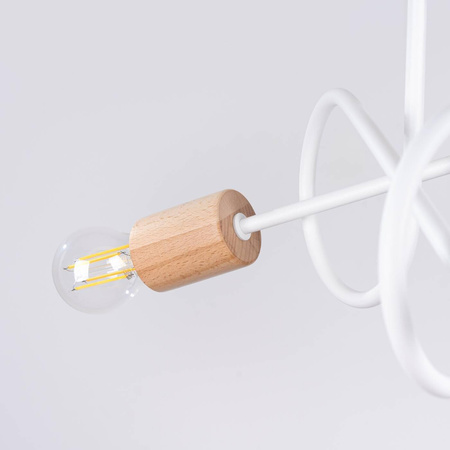 Żyrandol EMBER 3 biały (SL.1474) - Sollux Lighting