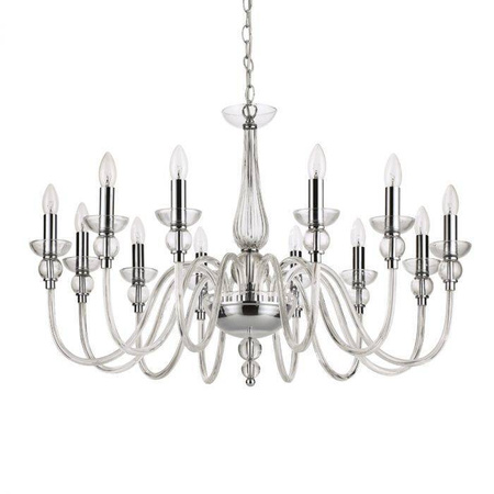 Lampa wisząca Doge kol. transparentny (168906) Ideal Lux - żyrandol