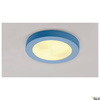 PLASTRA 105, lampa sufitowa, TC-DSE, okrągła, biały gips, maks. 50 W (148001) - SLV
