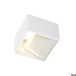 Nowoczesny kinkiet LOGS IN, lampa ścienna, LED, 3000K, kwadratowa, kolor biały, z zasilaczem LED (151321) - SLV