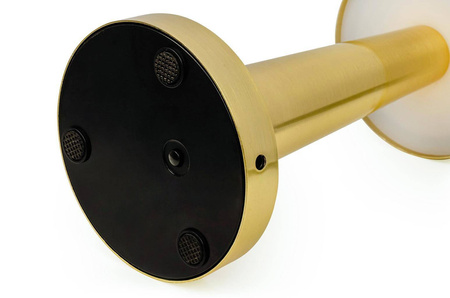 Lampa biurkowa LEE złota - wbudowana bateria, LED (LEE.GOLD) - King Home