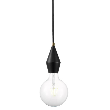 Lampa wisząca AUD Nordlux E27 60W Metal Czarny