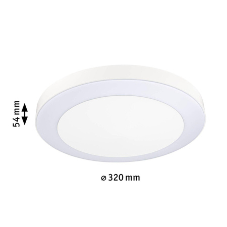 Plafoniera CIRCULA  14W SH Zigbee 2200-3000K IP44 230V biały / tworzywo sztuczne (PL94527) - PAULMANN
