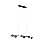 Puric Pane I lampa wisząca LED 6x4,5W 3-st ściem Czarny/Szary 230V metal/twszt (PL79773) - PAULMANN