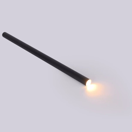 Pojedyncza Lampa Wisząca Elin 1xLED czarna IP44 (PL0123-BK) - Yaskr