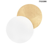 Lampa ścienna ECLISE złota / biała (MSE010400203) - Moosee