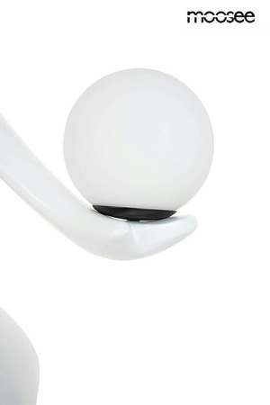 Designerska lampa podłogowa z pilotem zmiany barwy DANCING QUEEN (MSE1501100428) - Moosee
