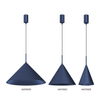 Lampa wisząca CAPITAL NAVY BLUE Ø17cm (MLP0968) - Milagro