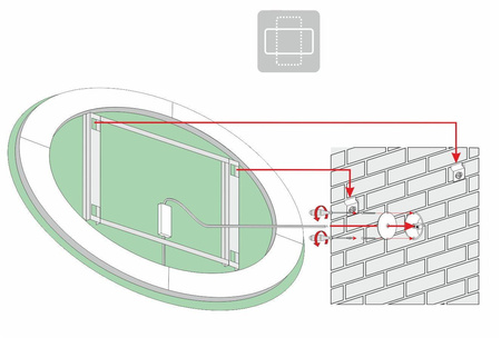 Lustro ELIPSO R - MCJ