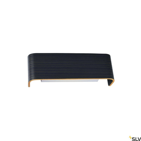 MANA, abażur, drewno, kolor szary/brązowy, D/W/G 29/9,5/7 cm (1000621) - SLV