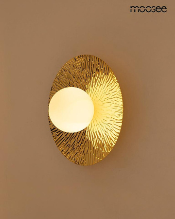 MOOSEE lampa ścienna SOUL 20 złota (MSE1501100575) - Moosee