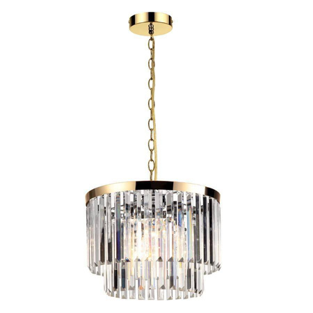 Vetro lampa wisząca antyczne złoto (LP-2910/5P AGD) - Light Prestige