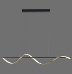 Q-SWING LAMPA WISZĄCA MATOWY MOSIĄDZ/ANTRACYT (2385-13) - Paul Neuhaus