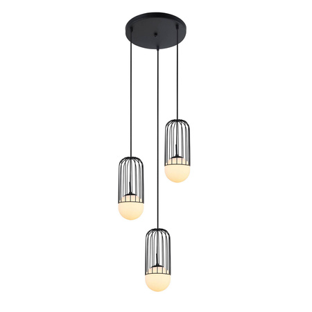 Lampa Wisząca Matty (MDM-3939/3 BK) - Italux