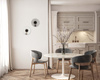 SCONCE LED LIGHT 8W 3000K METAL-GLASS,BLACK-SMOKED GREY (23076 Zambelis) - Zambelis