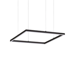 Lampa wisząca ORACLE SLIM Czarny (ORACLE_SLIM_SP_D050_SQUARE_3000K_ON-OFF_BK) - Ideal Lux