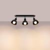 Plafon ELBA 3 czarny (SL.1318) - Sollux Lighting