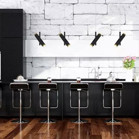 Lampa wisząca Lunette No.1 P czarna (LA062/P_black) - ALTAVOLA DESIGN