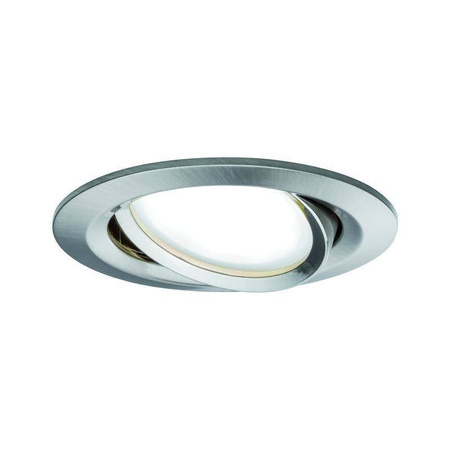 Zestaw Oprawa wbudowana Nova Plus Zigbee Coin regulacja temperatury ruchoma LED 3x7W 230V 51mm Żelazo Szczotkowane/Aluminium (PL92962) - PAULMANN