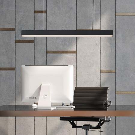 Lampa wisząca Luci L LED CCT Tuya czarna  (LP-1401/1P L BK Smart) - Light Prestige