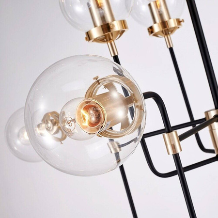 Lampa wisząca BOSTON (P12826BR) Cosmo Light - żyrandol