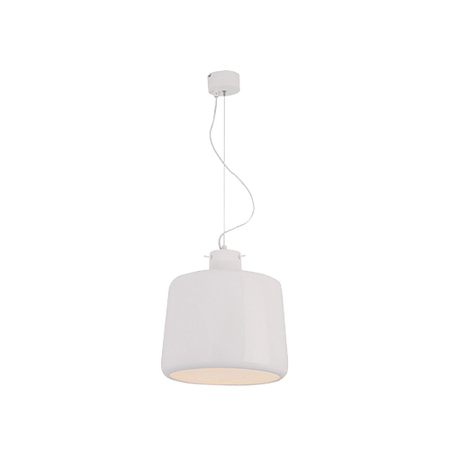 PENDANT LAMP 1XE27 WHITE (22216 Zambelis) - Zambelis