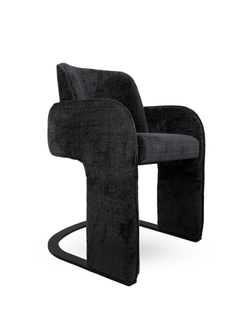 MaMaison krzesło BORA czarne (MM001501100353) - MaMaison