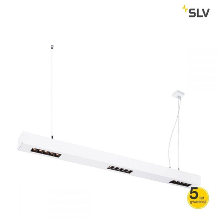 Q-LINE 1m 3000K wisząca 30°, biała (1000926) - SLV - żyrandol