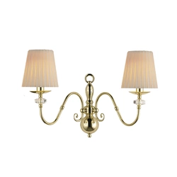 Kinkiet Lilosa 2 - Mosiądz polerowany (410 mm)   (8399) - Amplex