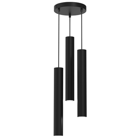 Lampa wisząca HUDSON BLACK 3xGU10 (MLP8793) - Milagro