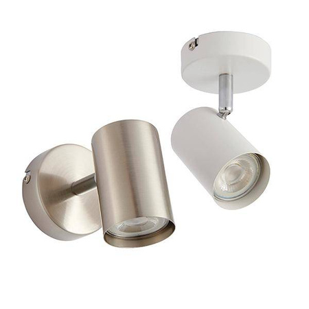 Lampa sufitowa Arezzo 1lt satin 7W (73687) - Saxby