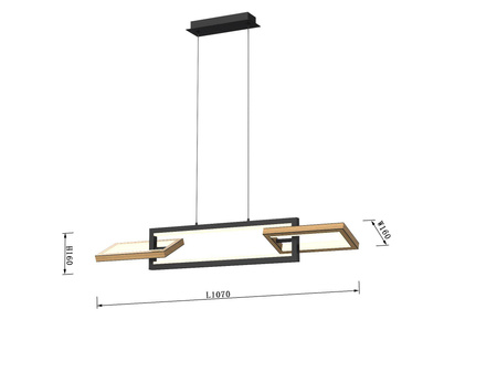MATERA - Lampa wisząca (7022-306) - Aviano Lighting