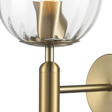 Lampa ścienna PALLA złota 15 cm (F070 transparent) - Step into Design
